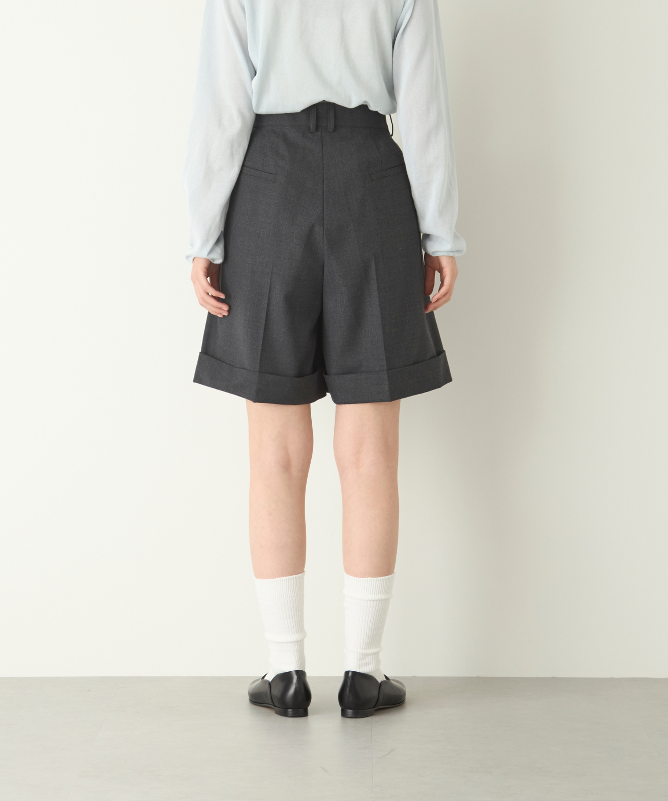 ≪在庫販売≫summer wool half pants（サマーウールハーフパンツ）