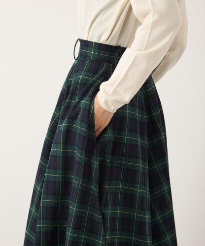 ≪通常販売≫royal tartan check flare skirt（ロイヤルタータンチェックフレアスカート）≪2024年10月16日15:00販売開始≫