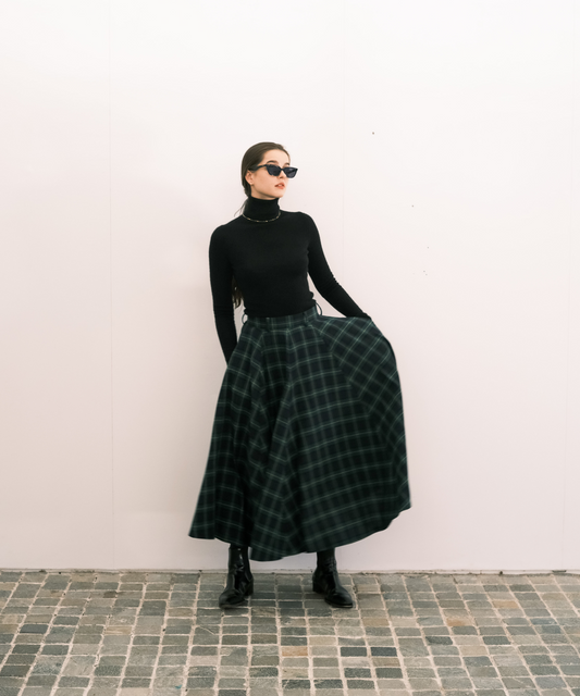 ≪通常販売≫royal tartan check flare skirt（ロイヤルタータンチェックフレアスカート）≪2024年10月16日15:00販売開始≫