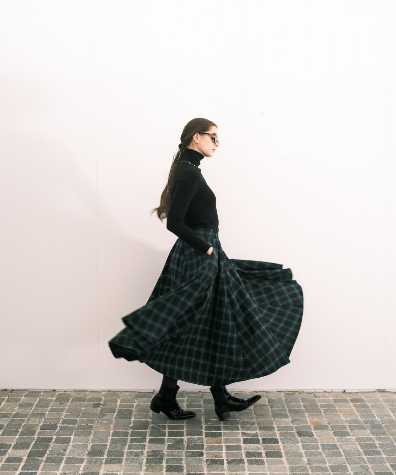 ≪通常販売≫royal tartan check flare skirt（ロイヤルタータンチェックフレアスカート）≪2024年10月16日15:00販売開始≫