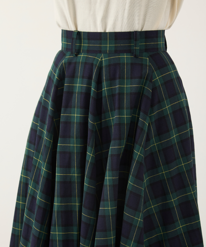 ≪通常販売≫royal tartan check flare skirt（ロイヤルタータンチェックフレアスカート）≪2024年10月16日15:00販売開始≫