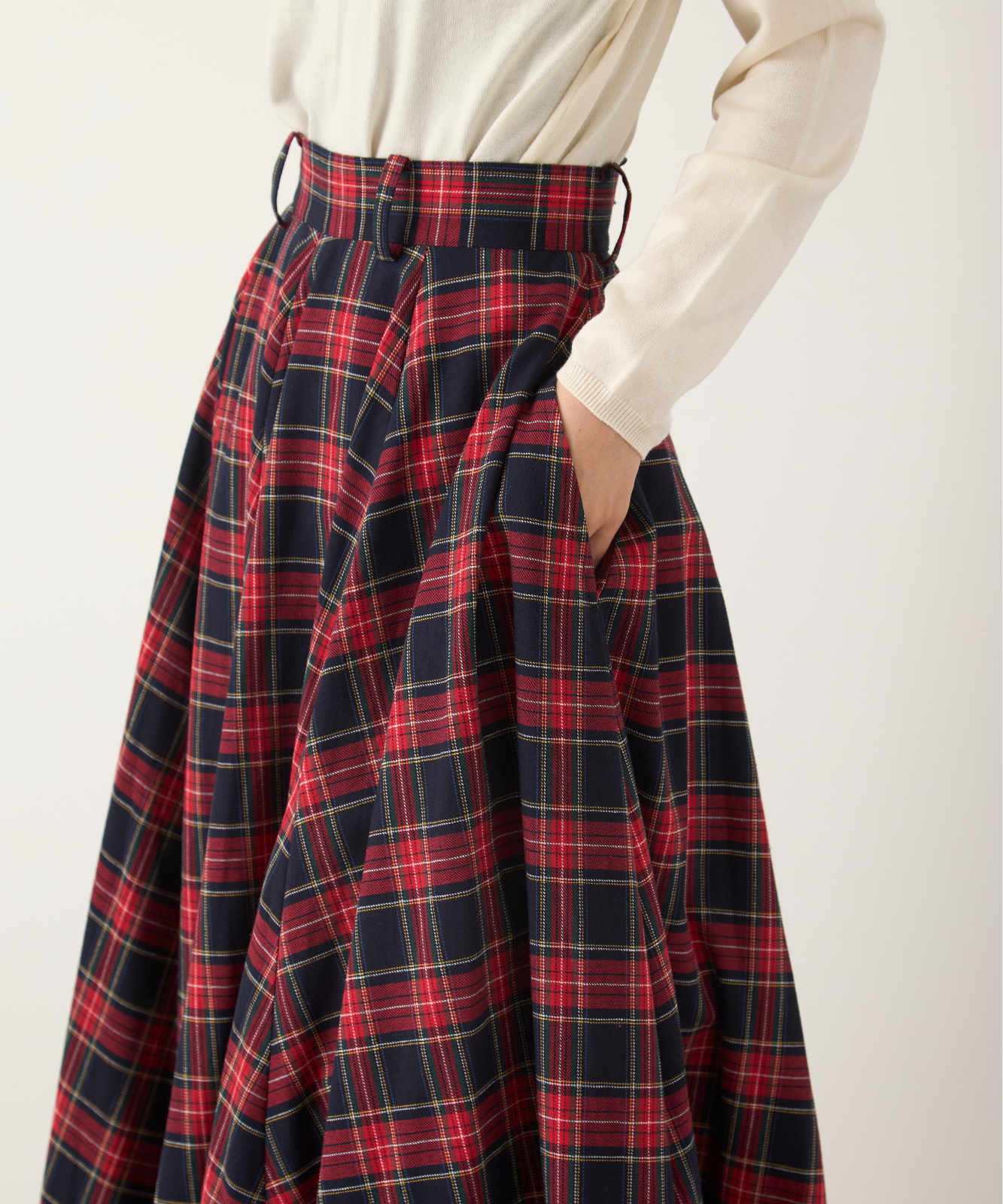 ≪通常販売≫royal tartan check flare skirt（ロイヤルタータンチェックフレアスカート）≪2024年10月16日15:00販売開始≫