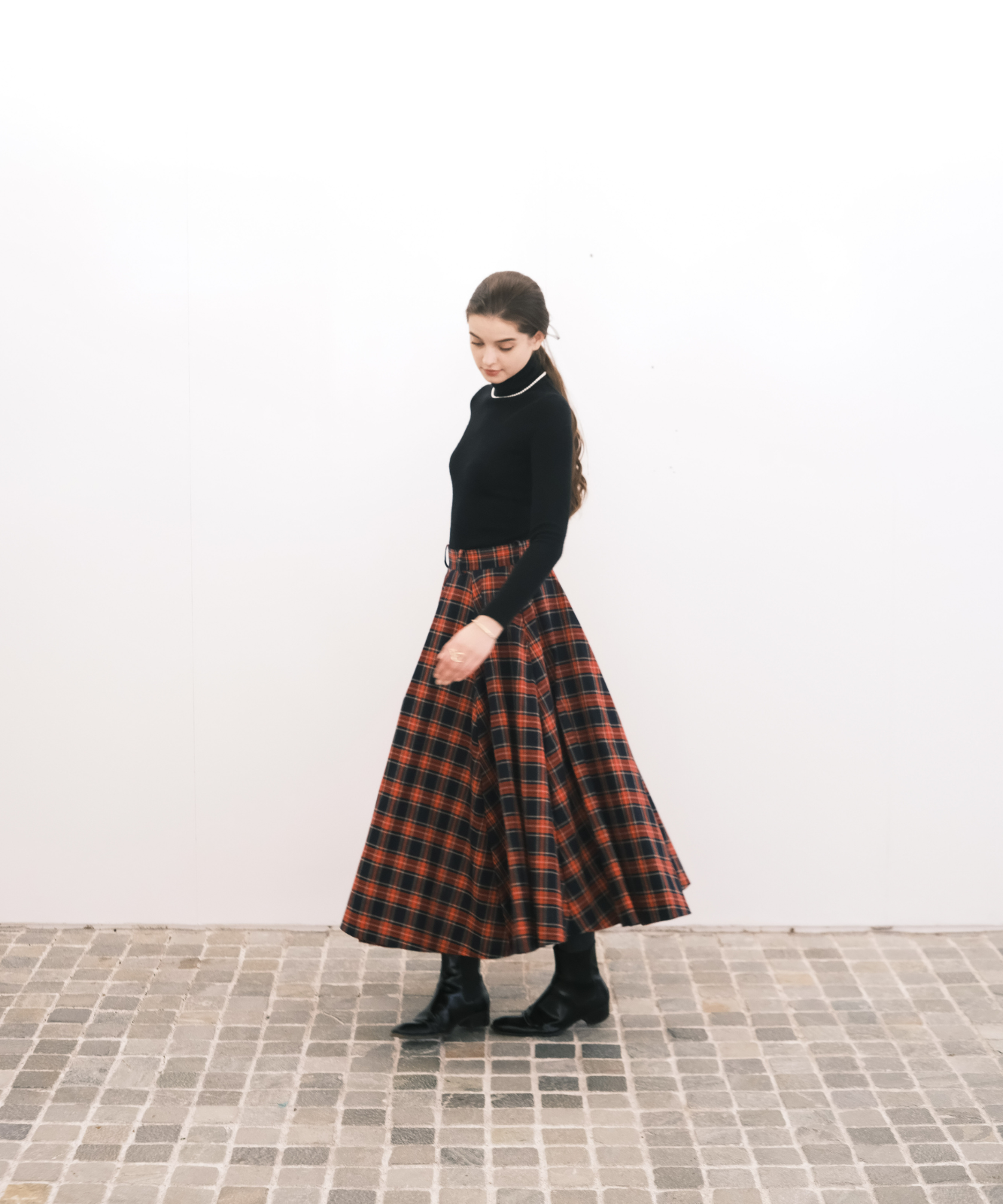 ≪通常販売≫royal tartan check flare skirt（ロイヤルタータンチェックフレアスカート）≪2024年10月16日15:00販売開始≫