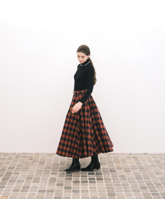 ≪通常販売≫royal tartan check flare skirt（ロイヤルタータンチェックフレアスカート）≪2024年10月16日15:00販売開始≫