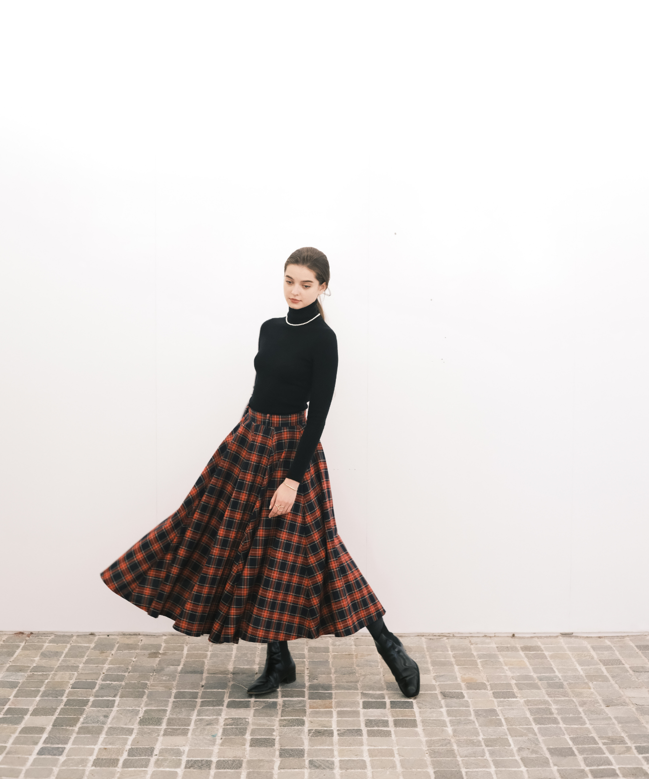 ≪通常販売≫royal tartan check flare skirt（ロイヤルタータンチェックフレアスカート）≪2024年10月16日15:00販売開始≫