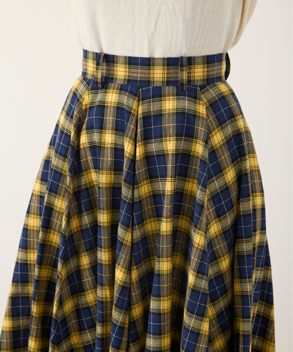 ≪通常販売≫royal tartan check flare skirt（ロイヤルタータンチェックフレアスカート）≪2024年10月16日15:00販売開始≫