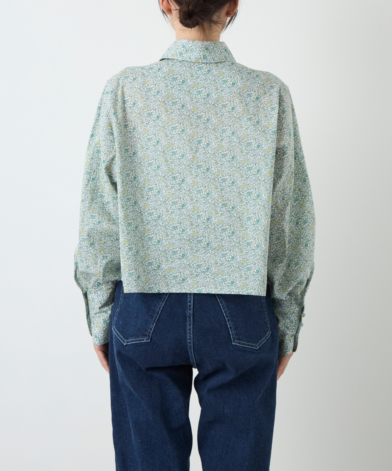 ≪通常販売≫liberty print shirt collar blouse（リバティプリントシャツカラーブラウス）≪2025年2月28日15:00販売開始≫