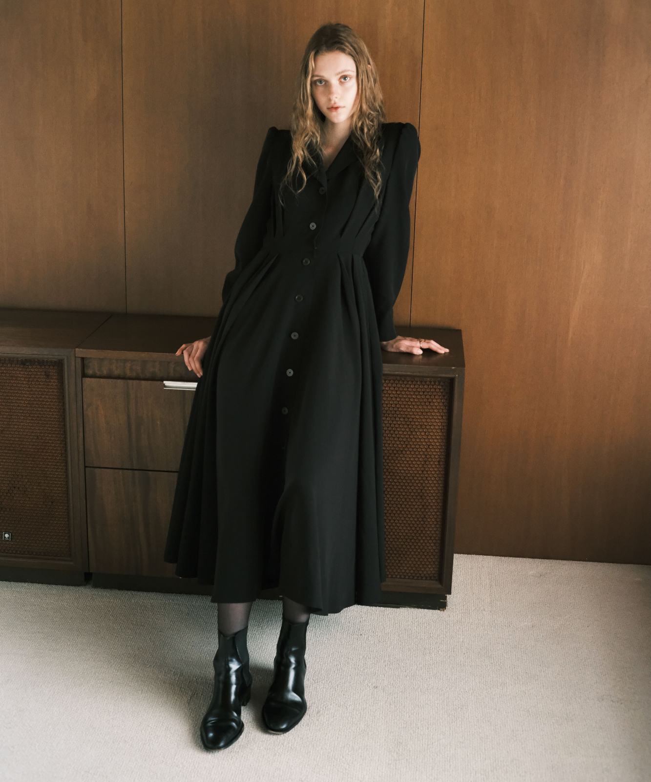 foufou de medical high neck dress ≪通常販売≫【THE DRESS #21】de foufou de medical high neck dress ≪通常販売≫【THE DRESS #21】de