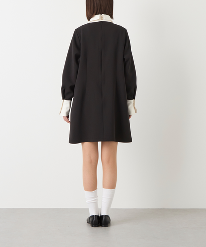 ≪通常販売≫【THE DRESS #60】bicolor mini dress（バイカラーミニドレス）≪2025年3月19日15:00販売開始≫