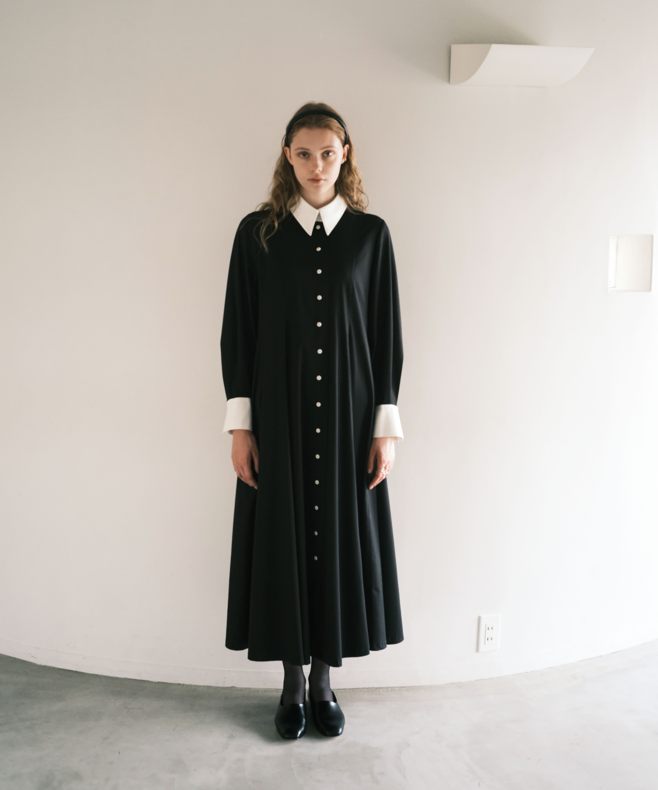 ≪通常販売≫【THE DRESS #58】bicolor twill shirts dress ≪通常販売≫【THE DRESS #58】bicolor twill shirts dress