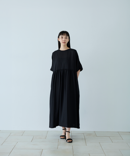 ≪通常販売≫dolman sleeve gather one piece（ドルマンスリーブギャザーワンピース）