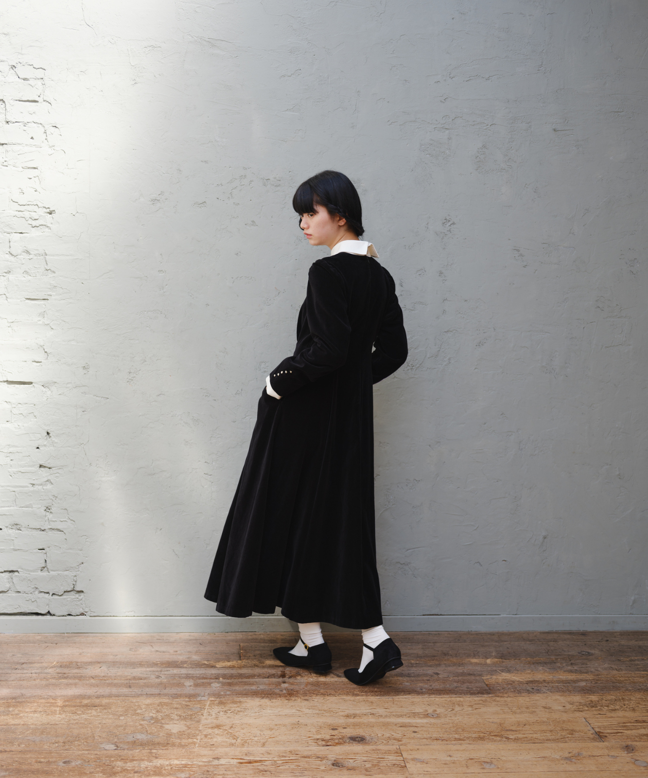 ≪通常販売≫bicolor velvet dress（バイカラーベルベットドレス）≪2025年11月17日12:00販売開始≫