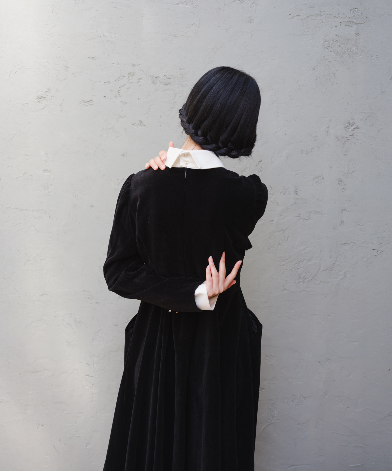 ≪通常販売≫bicolor velvet dress（バイカラーベルベットドレス）≪2025年11月17日12:00販売開始≫