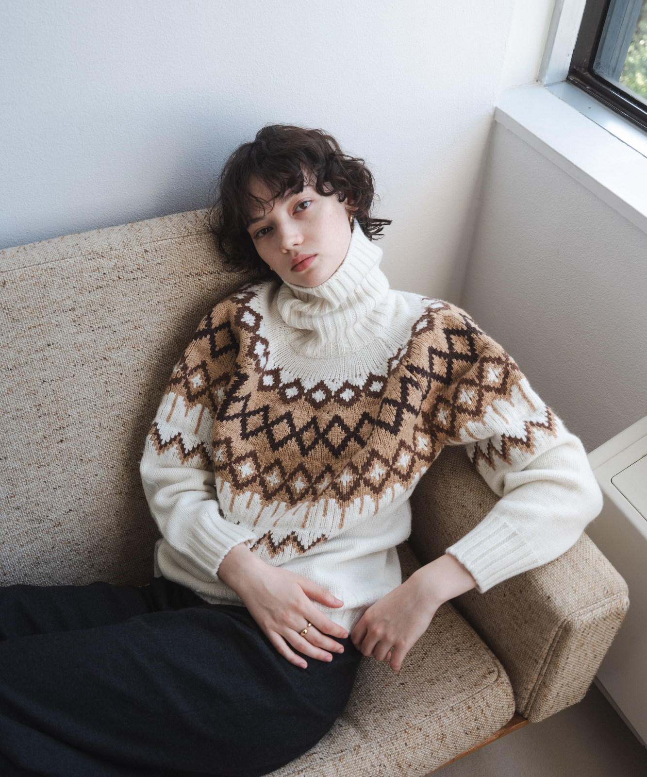 ≪通常販売≫nordic highneck sweater（ノルディックハイネックセーター）≪2024年11月29日15:00販売開始≫