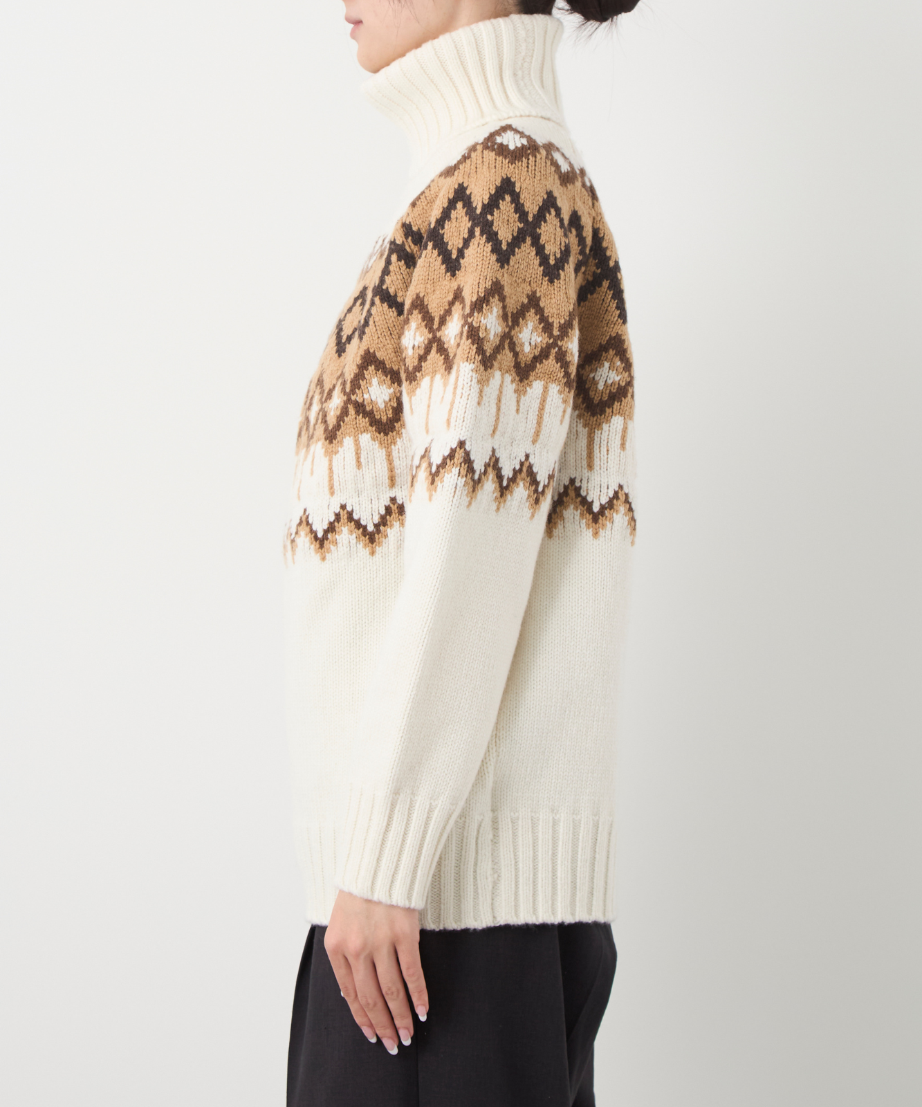 ≪通常販売≫nordic highneck sweater（ノルディックハイネックセーター）≪2024年11月29日15:00販売開始≫