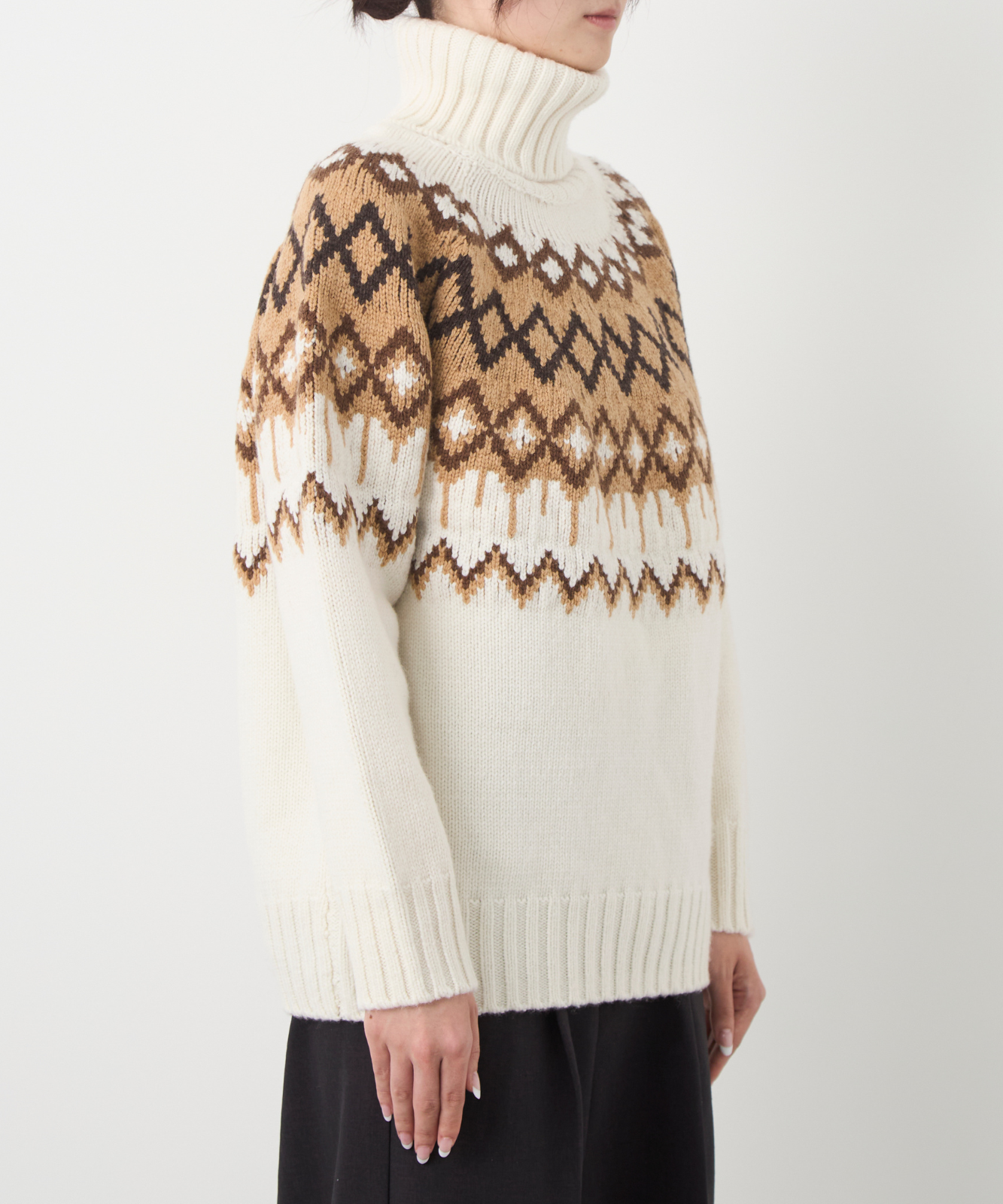 ≪通常販売≫nordic highneck sweater（ノルディックハイネックセーター）≪2024年11月29日15:00販売開始≫