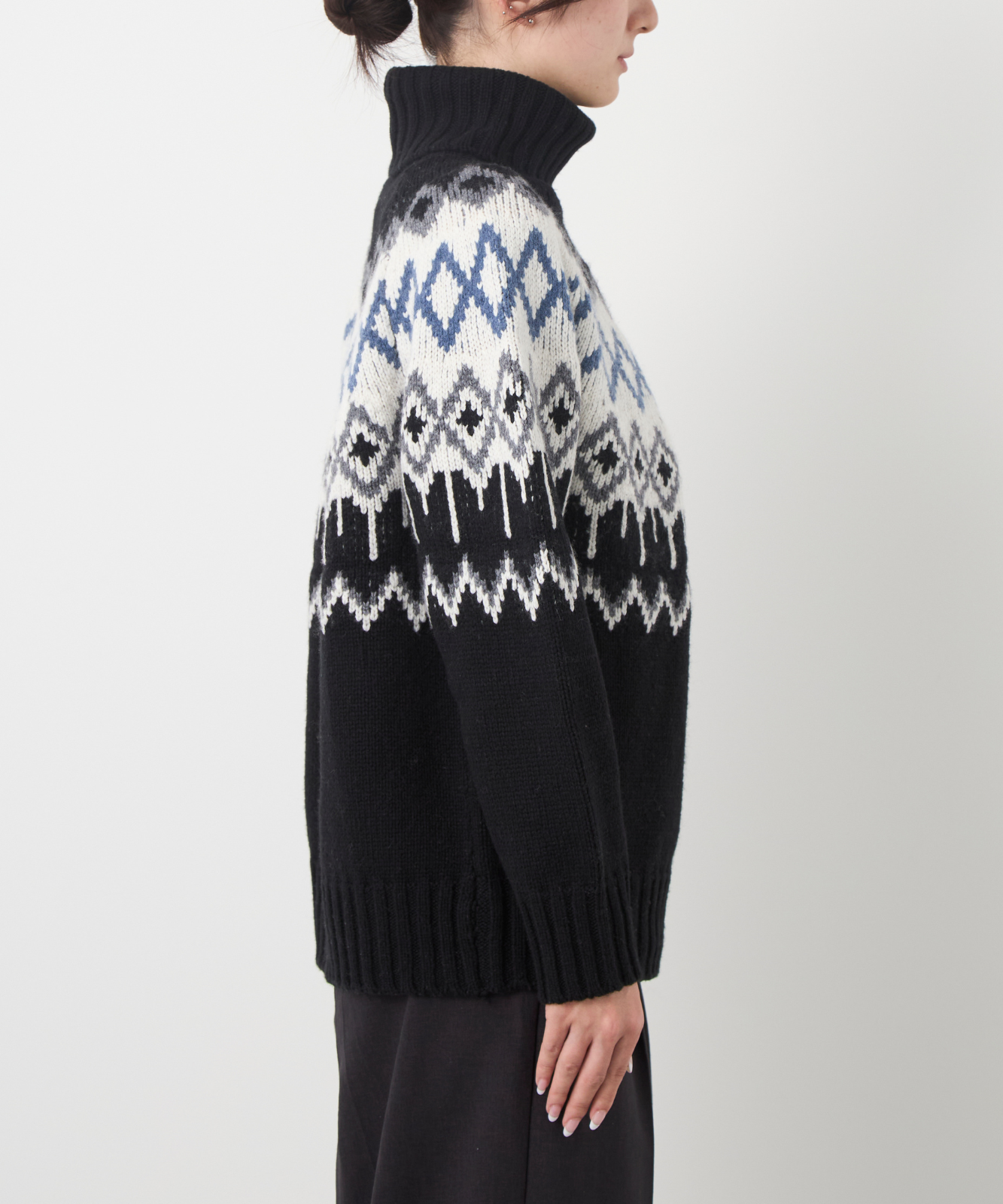 ≪通常販売≫nordic highneck sweater（ノルディックハイネックセーター）≪2024年11月29日15:00販売開始≫