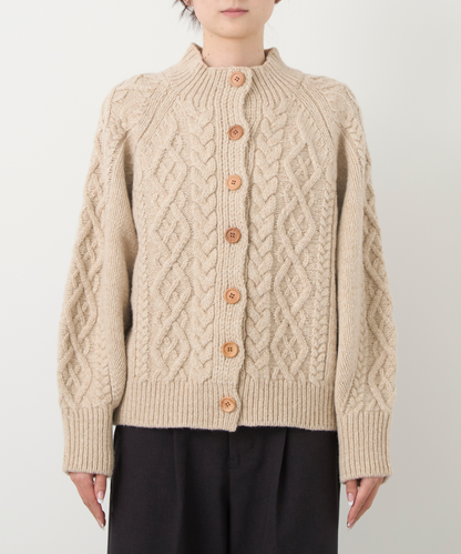 ≪通常販売≫fisherman knit cardigan（フィッシャーマンニットカーディガン）≪2024年12月3日15:00販売開始≫