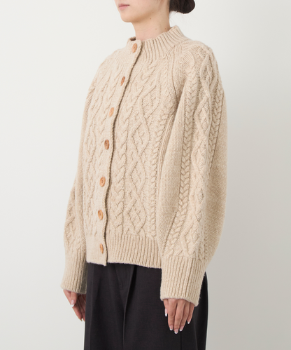 ≪通常販売≫fisherman knit cardigan（フィッシャーマンニットカーディガン）≪2024年12月3日15:00販売開始≫