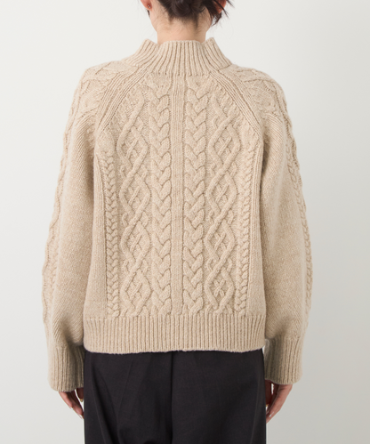 ≪通常販売≫fisherman knit cardigan（フィッシャーマンニットカーディガン）≪2024年12月3日15:00販売開始≫