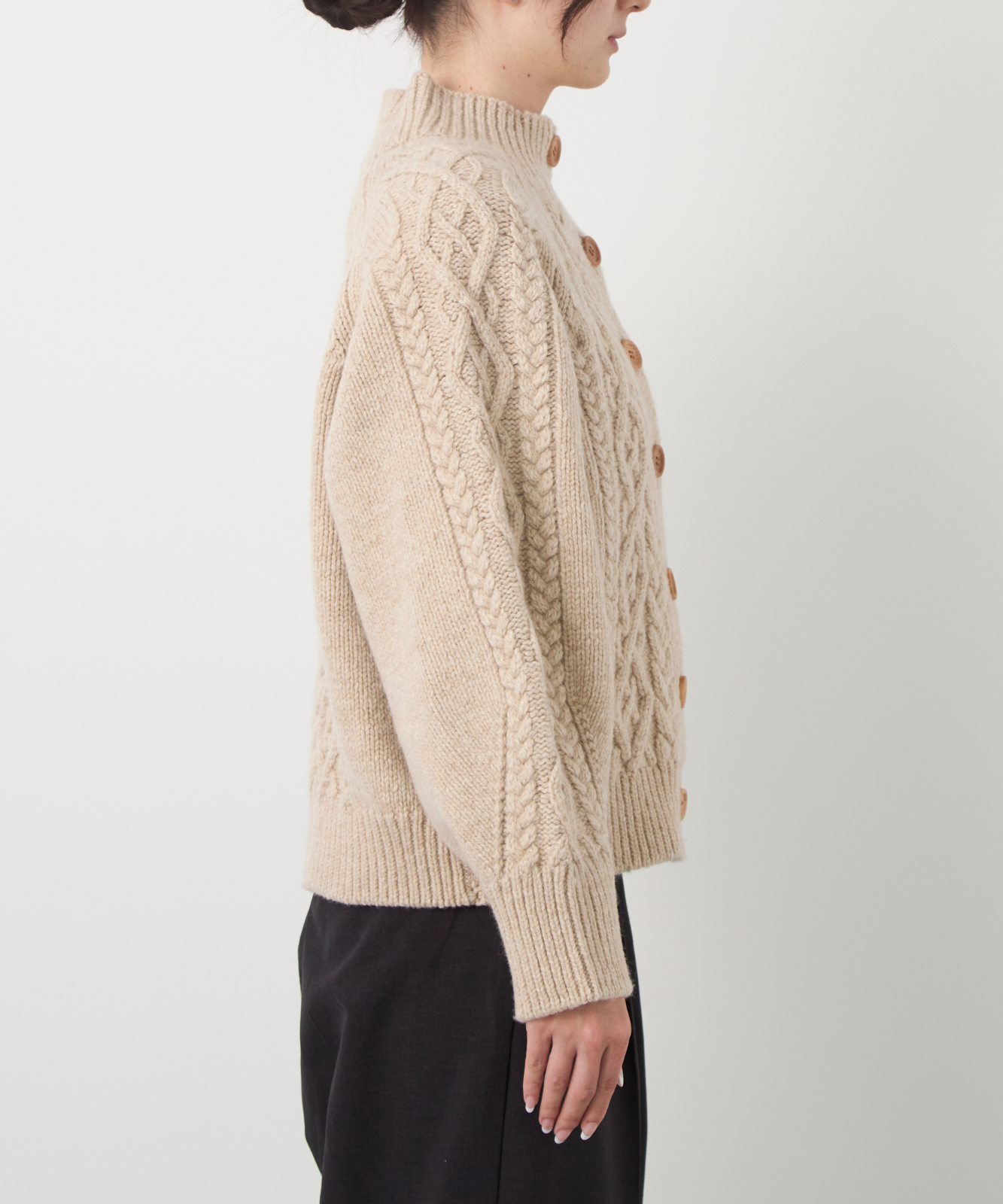 ≪通常販売≫fisherman knit cardigan（フィッシャーマンニットカーディガン）≪2024年12月3日15:00販売開始≫