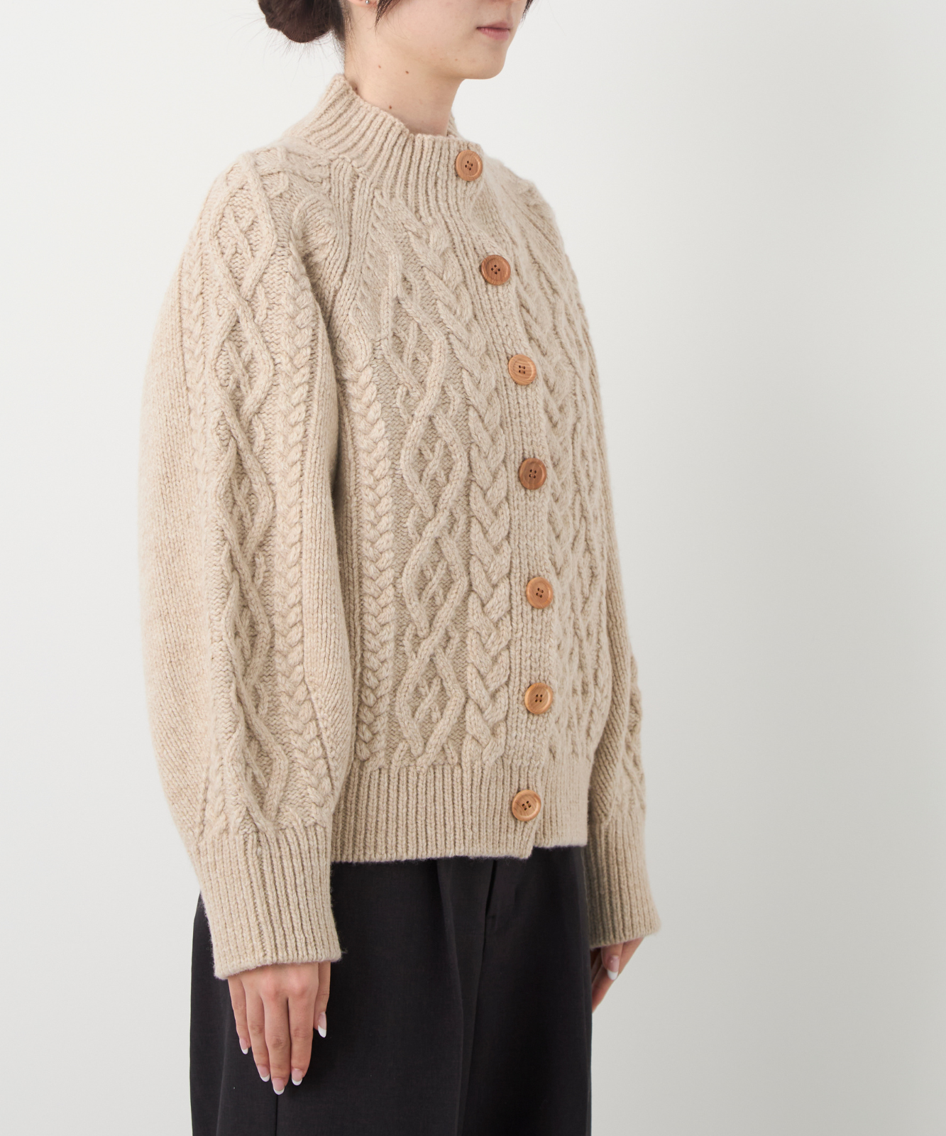 ≪通常販売≫fisherman knit cardigan（フィッシャーマンニットカーディガン）≪2024年12月3日15:00販売開始≫