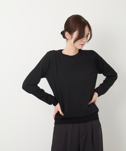 ≪通常販売≫silk wool pullover（シルクウールプルオーバー）≪2024年10月9日15:00販売開始≫