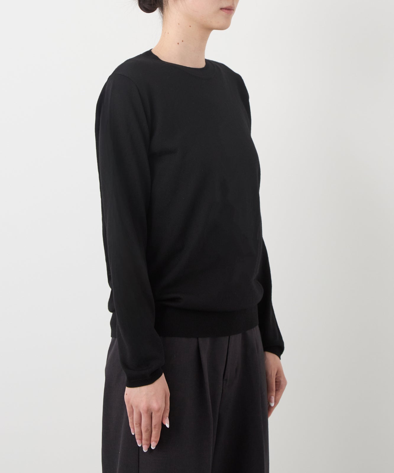 ≪通常販売≫silk wool pullover（シルクウールプルオーバー） – THE MUSEUM foufou