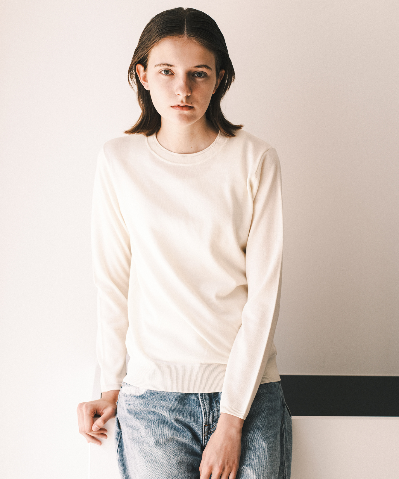 ≪通常販売≫silk wool pullover（シルクウールプルオーバー）≪2024年10月9日15:00販売開始≫