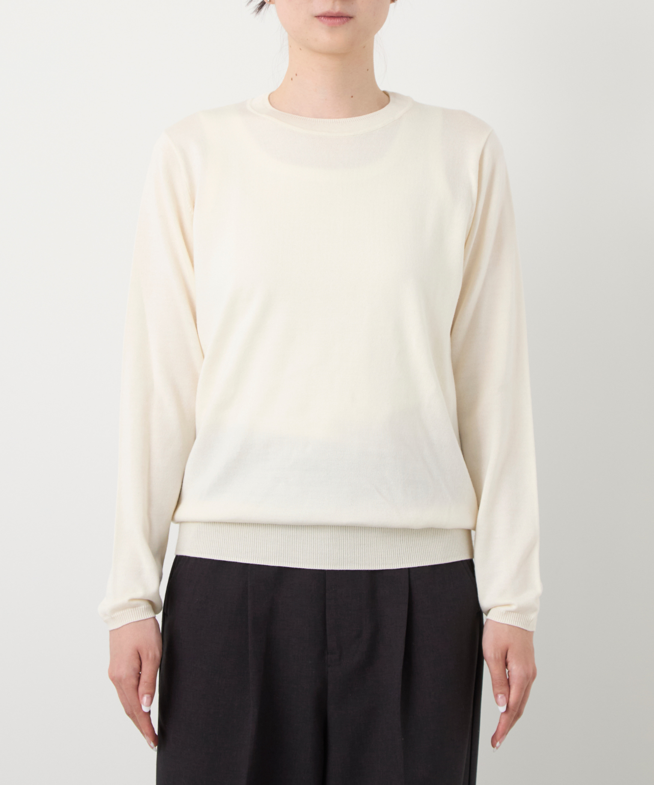 ≪通常販売≫silk wool pullover（シルクウールプルオーバー）≪2024年10月9日15:00販売開始≫