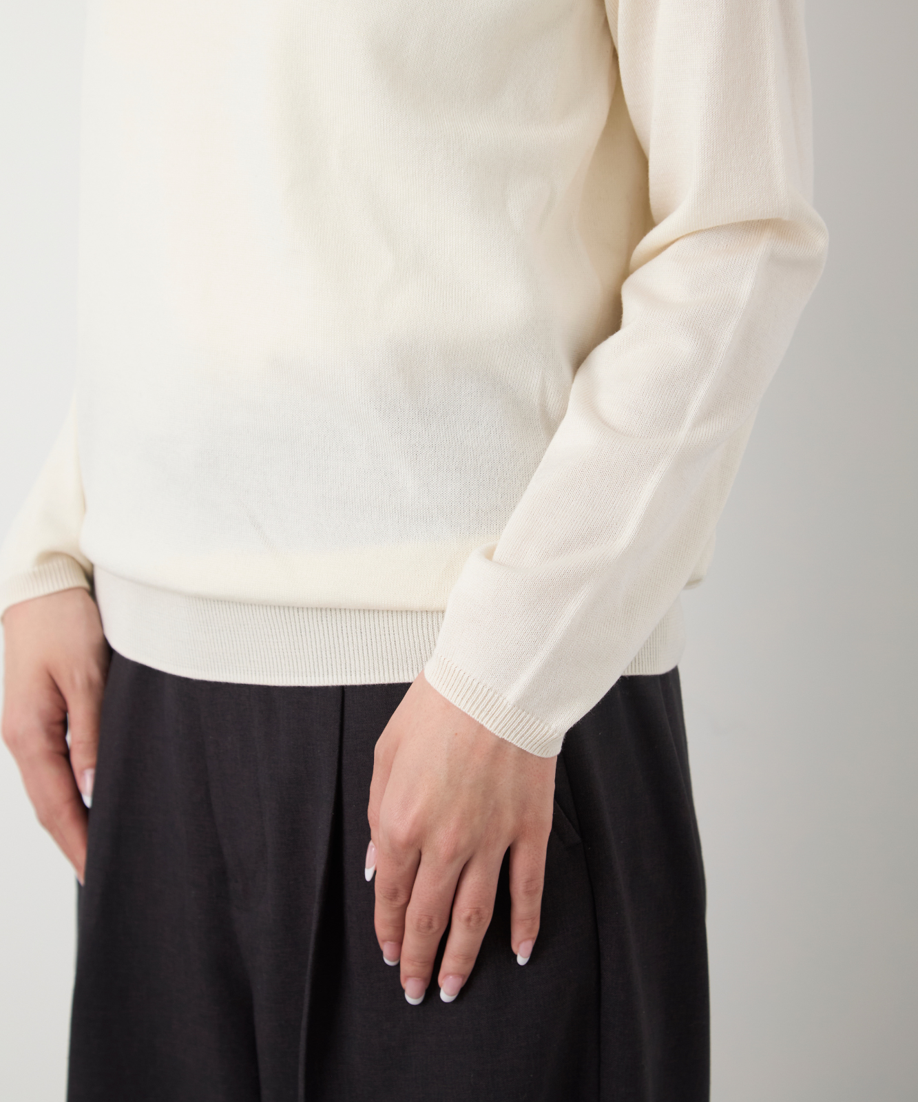 ≪通常販売≫silk wool pullover（シルクウールプルオーバー）≪2024年10月9日15:00販売開始≫