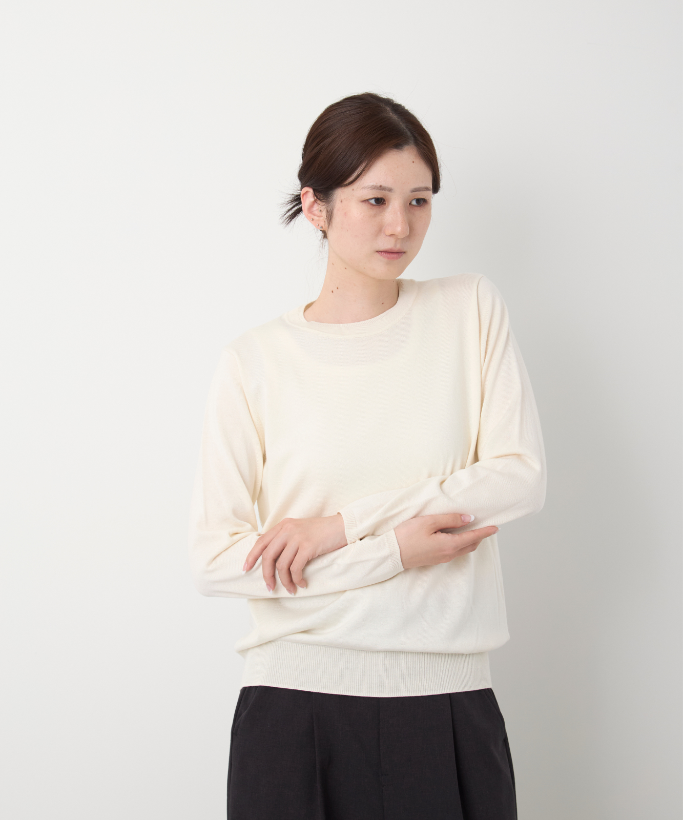 ≪通常販売≫silk wool pullover（シルクウールプルオーバー）≪2024年10月9日15:00販売開始≫