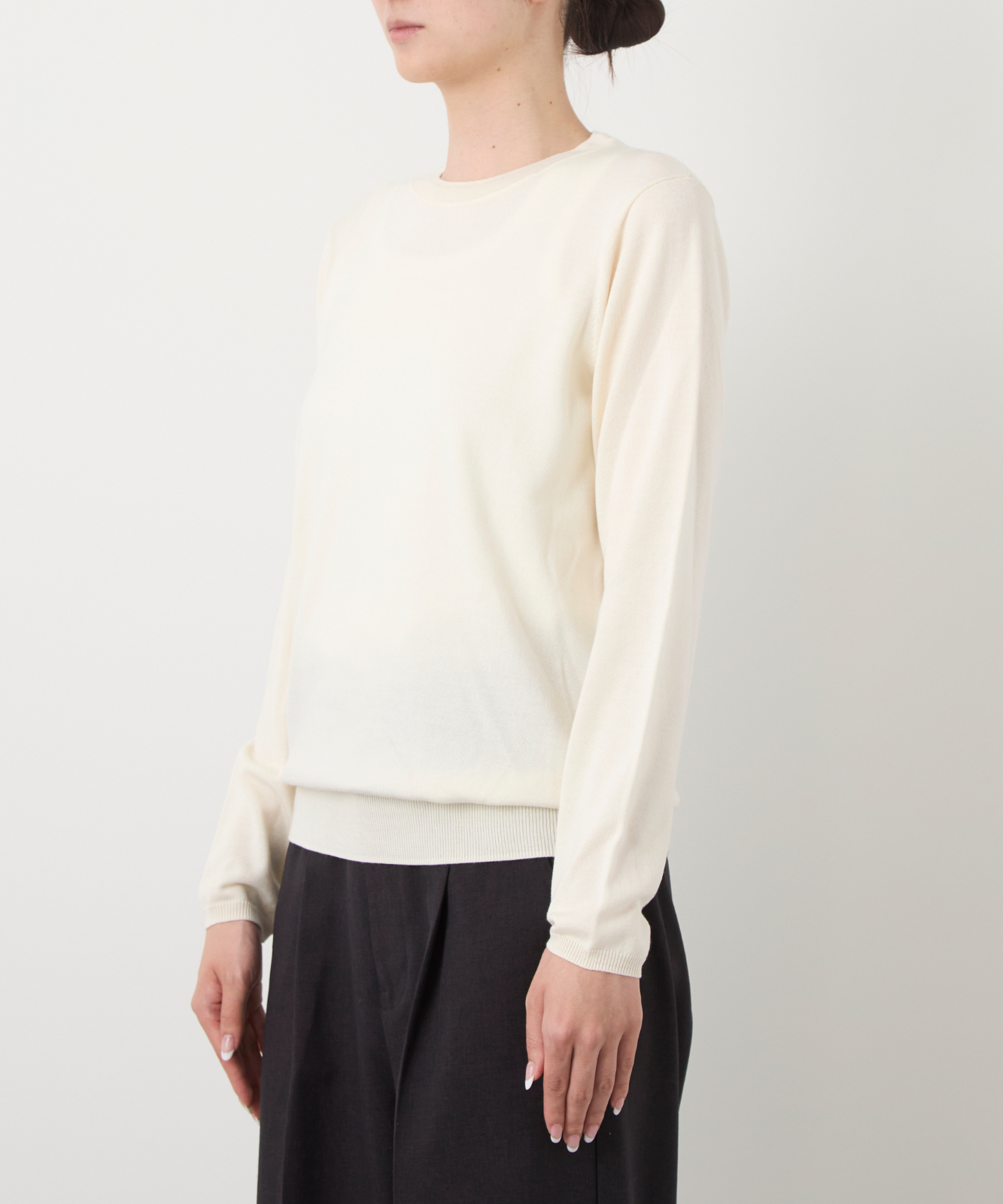 ≪通常販売≫silk wool pullover（シルクウールプルオーバー）≪2024年10月9日15:00販売開始≫