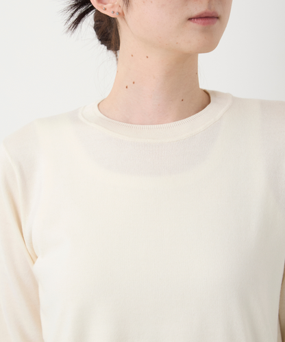 ≪通常販売≫silk wool pullover（シルクウールプルオーバー）≪2024年10月9日15:00販売開始≫