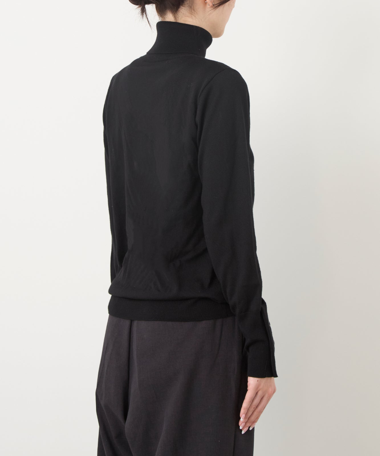 ≪通常販売≫silk wool turtleneck pullover（シルクウールタートルネックプルオーバー）≪2024年10月8日15:00販売開始≫