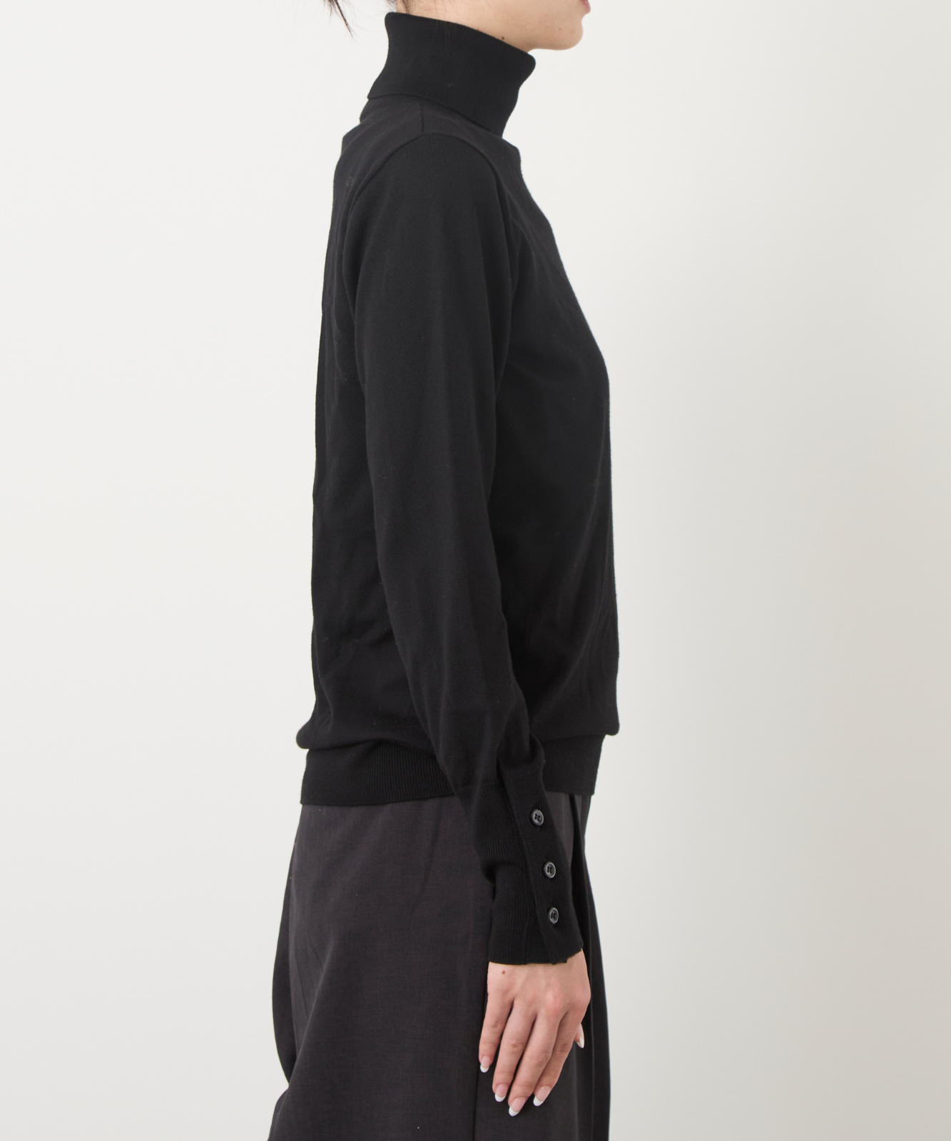 ≪通常販売≫silk wool turtleneck pullover（シルクウールタートルネックプルオーバー）≪2024年10月8日15:00販売開始≫