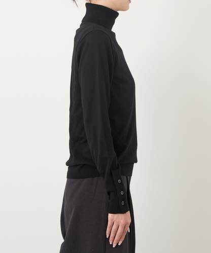 ≪通常販売≫silk wool turtleneck pullover（シルクウールタートルネックプルオーバー）≪2024年10月8日15:00販売開始≫