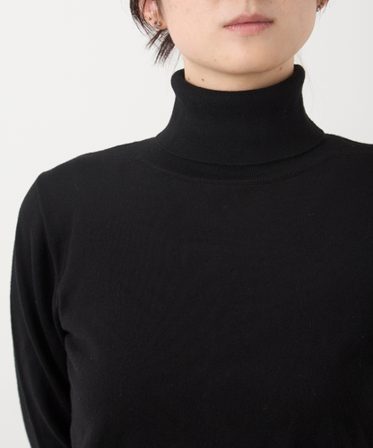 ≪通常販売≫silk wool turtleneck pullover（シルクウールタートルネックプルオーバー）≪2024年10月8日15:00販売開始≫