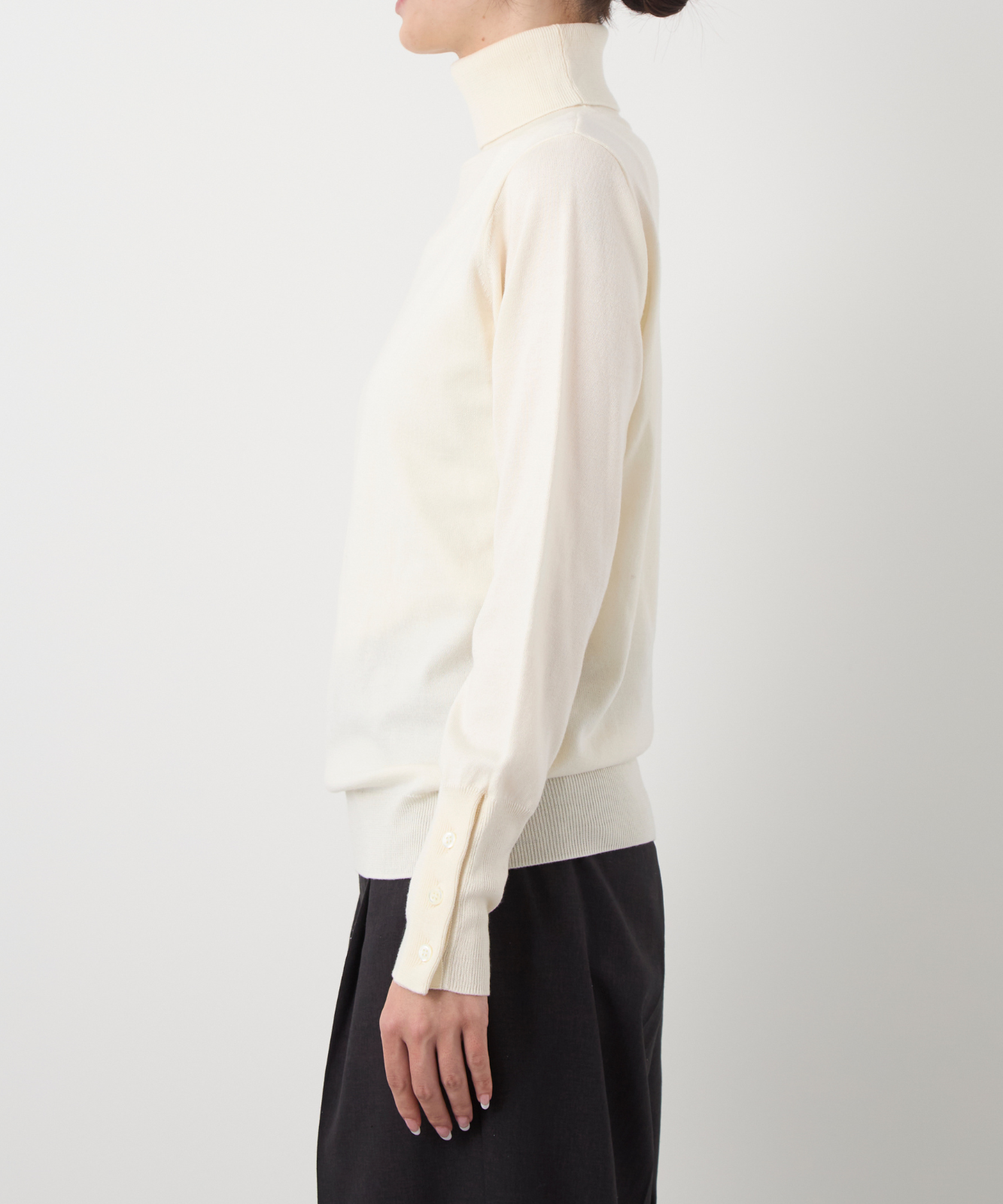 ≪通常販売≫silk wool turtleneck pullover（シルクウールタートルネックプルオーバー）≪2024年10月8日15:00販売開始≫