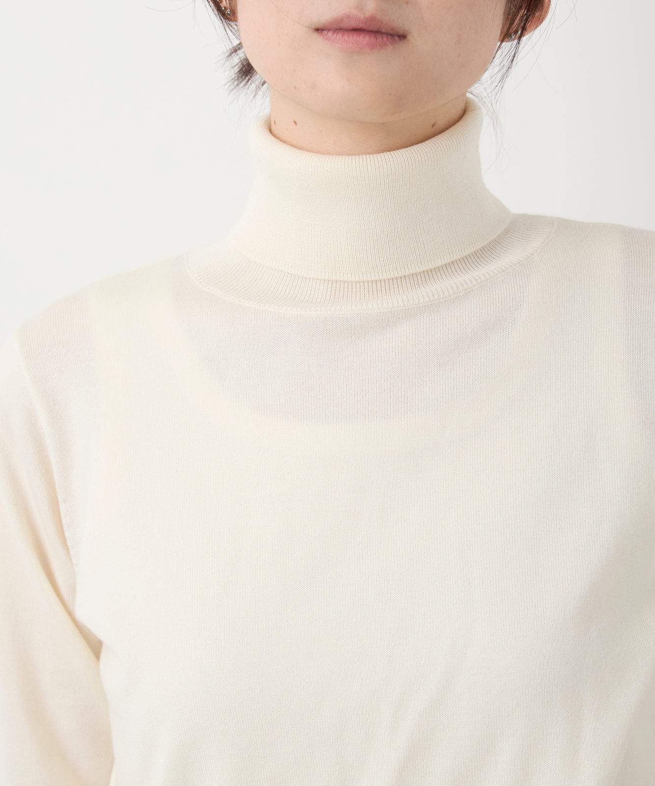 ≪通常販売≫silk wool turtleneck pullover（シルクウールタートルネックプルオーバー）≪2024年10月8日15:00販売開始≫