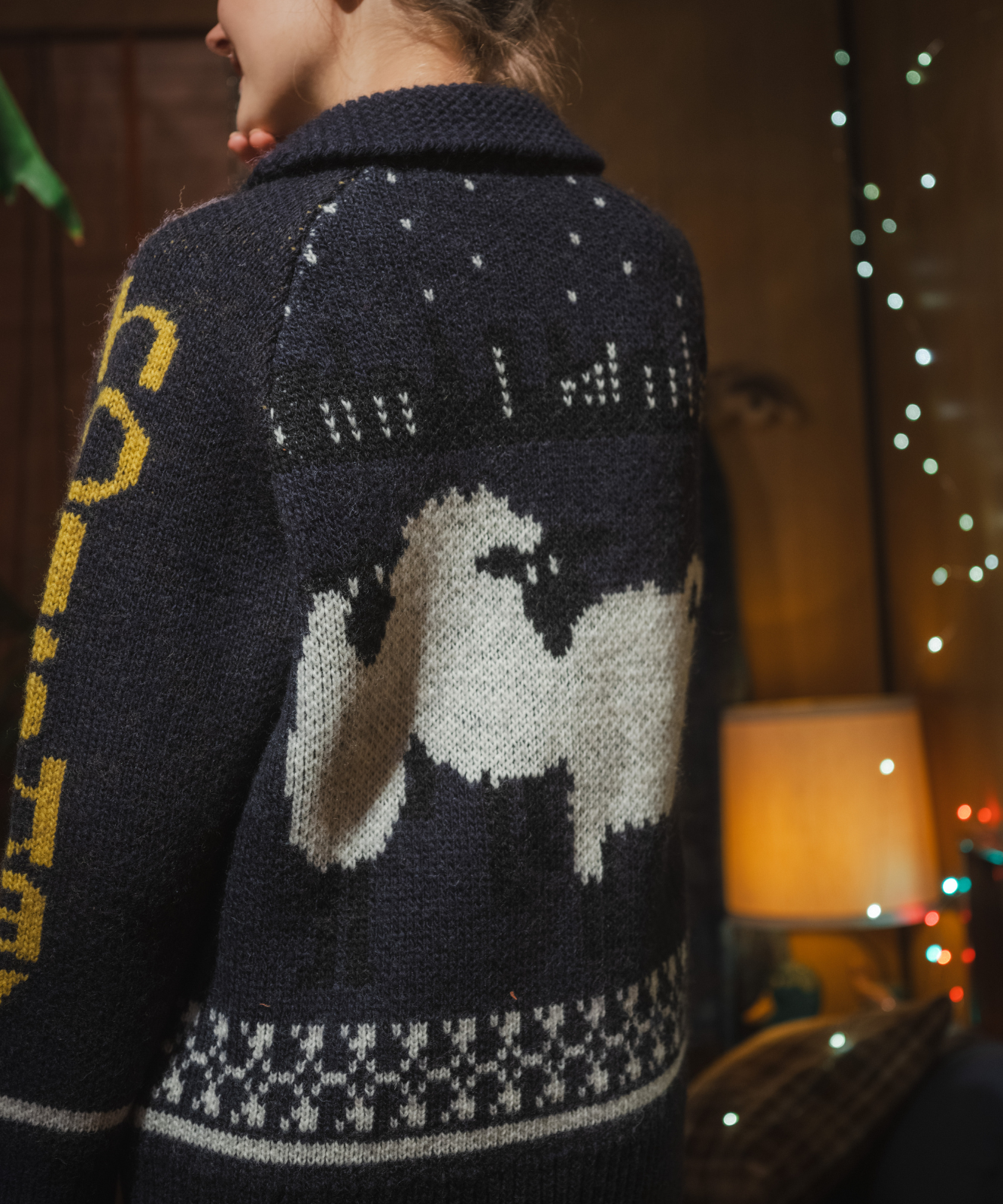 ≪通常販売≫“sheep is coming to town” jumper