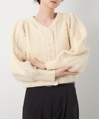 ≪通常販売≫low gauge classical cardigan（ローゲージクラシカルカーディガン）≪2024年12月10日15:00販売開始≫