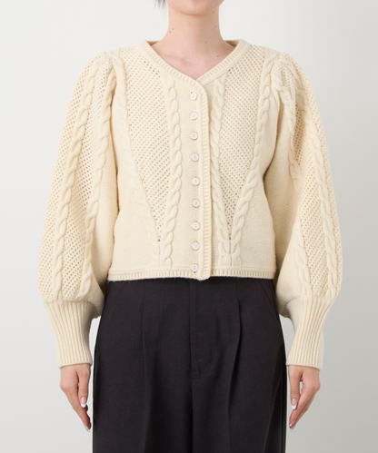 ≪通常販売≫low gauge classical cardigan（ローゲージクラシカルカーディガン）≪2024年12月10日15:00販売開始≫