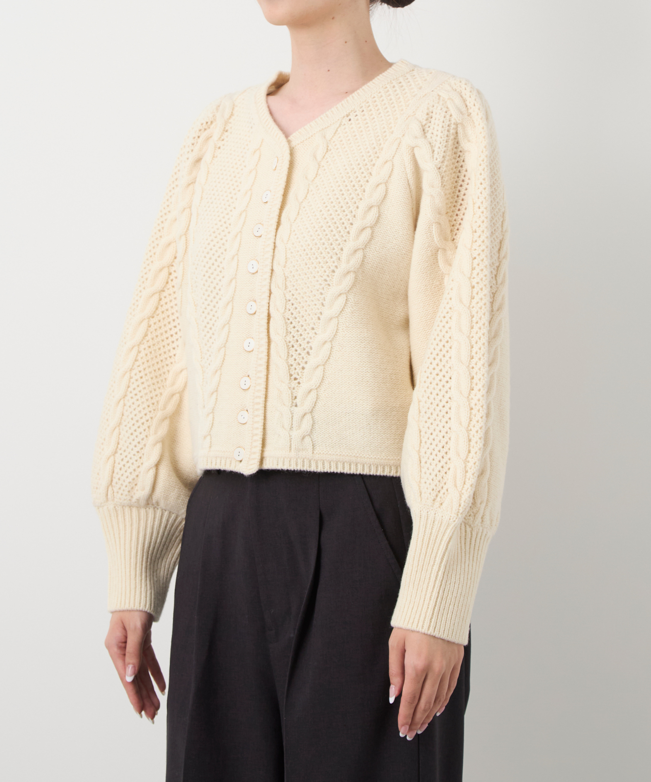 ≪通常販売≫low gauge classical cardigan（ローゲージクラシカルカーディガン）≪2024年12月10日15:00販売開始≫