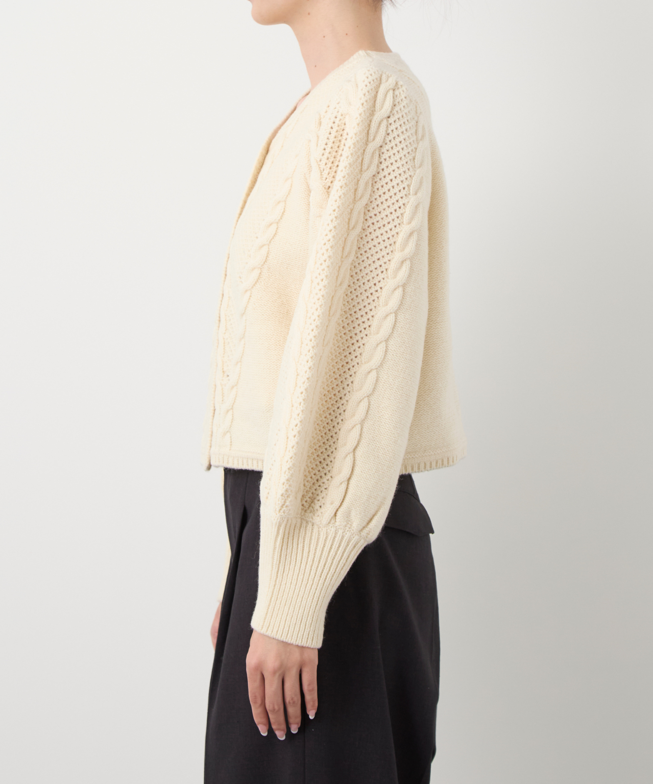 ≪通常販売≫low gauge classical cardigan（ローゲージクラシカルカーディガン）≪2024年12月10日15:00販売開始≫