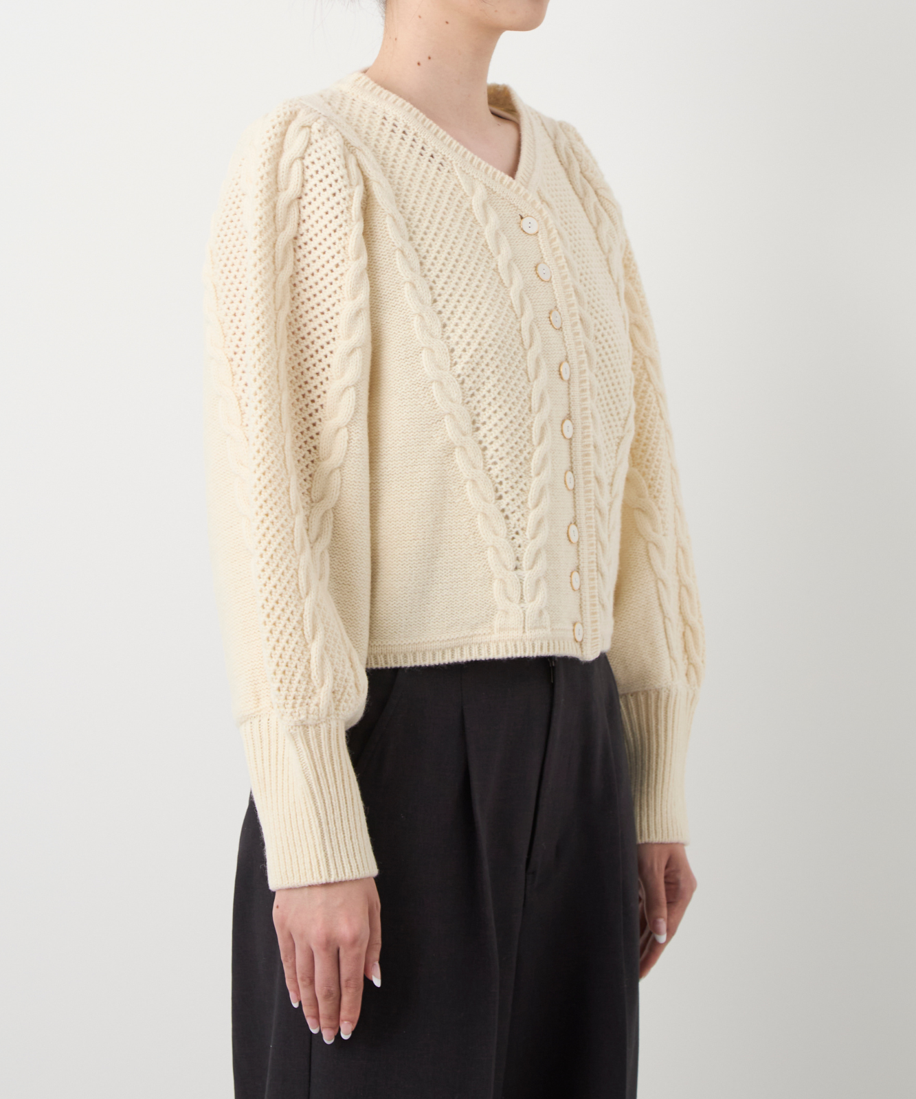 ≪通常販売≫low gauge classical cardigan（ローゲージクラシカルカーディガン）≪2024年12月10日15:00販売開始≫