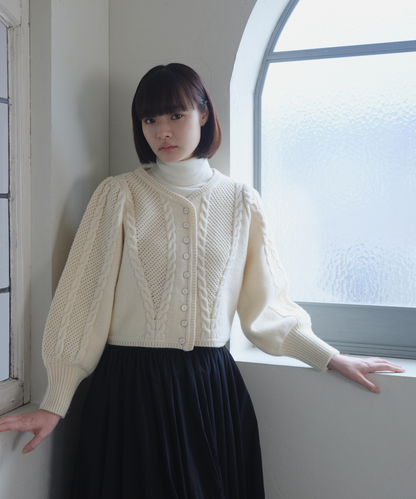 ≪通常販売≫low gauge classical cardigan（ローゲージクラシカルカーディガン）≪2025年10月14日12:00販売開始≫