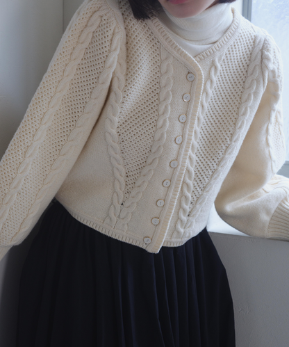 ≪通常販売≫low gauge classical cardigan（ローゲージクラシカルカーディガン）≪2025年10月14日12:00販売開始≫