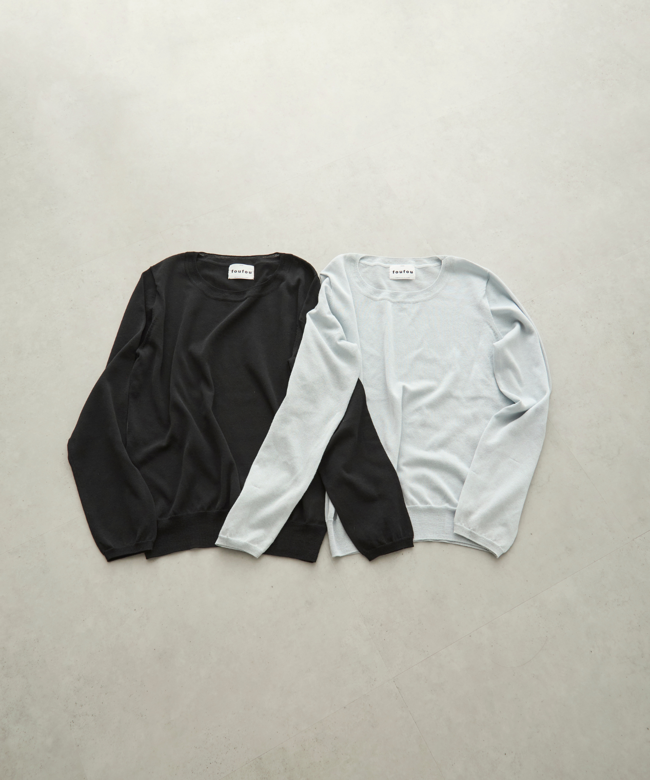 ≪在庫販売≫crew neck sheer pullover（クルーネックシアープルオーバー）