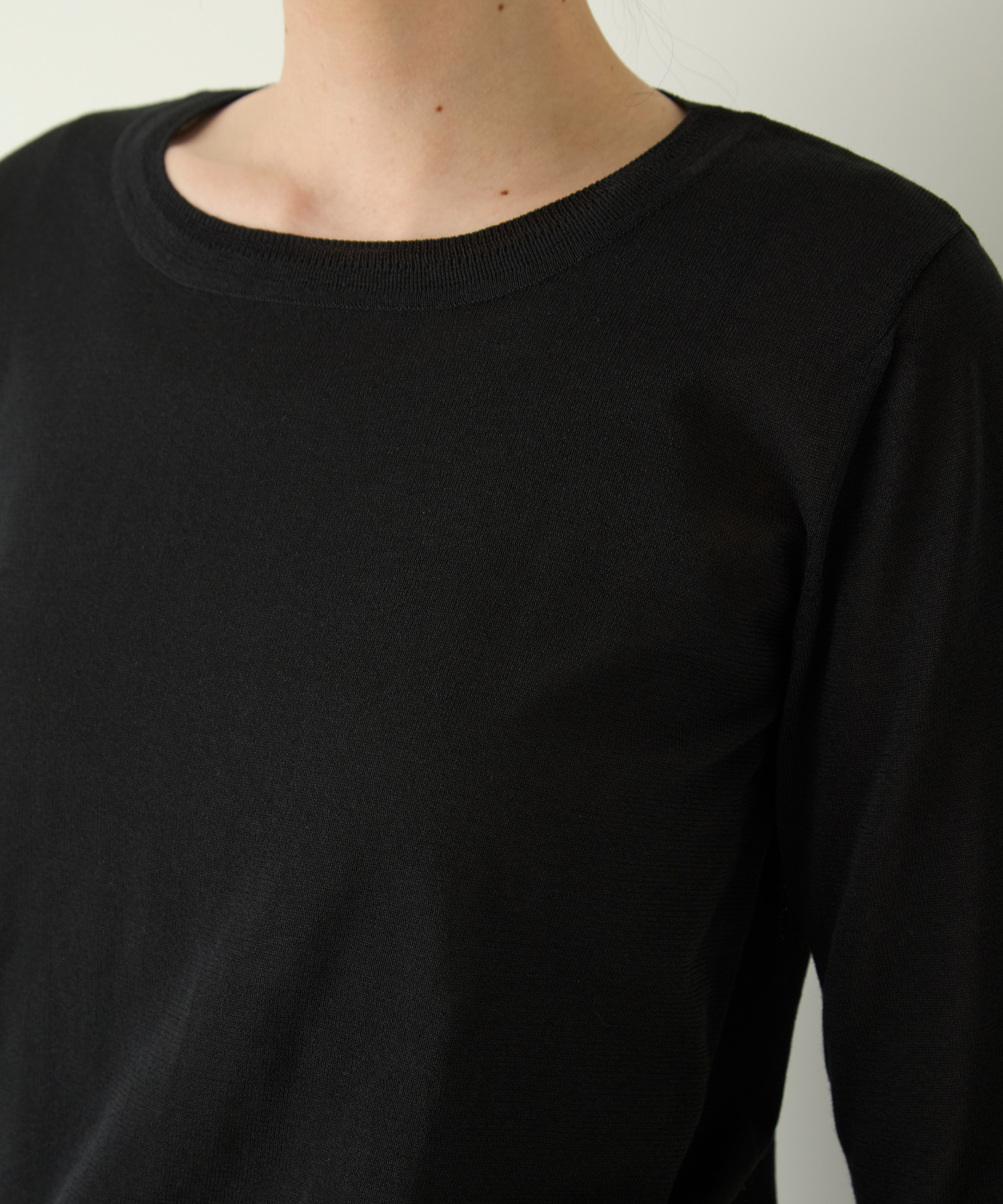 ≪在庫販売≫crew neck sheer pullover（クルーネックシアープルオーバー） – THE MUSEUM foufou